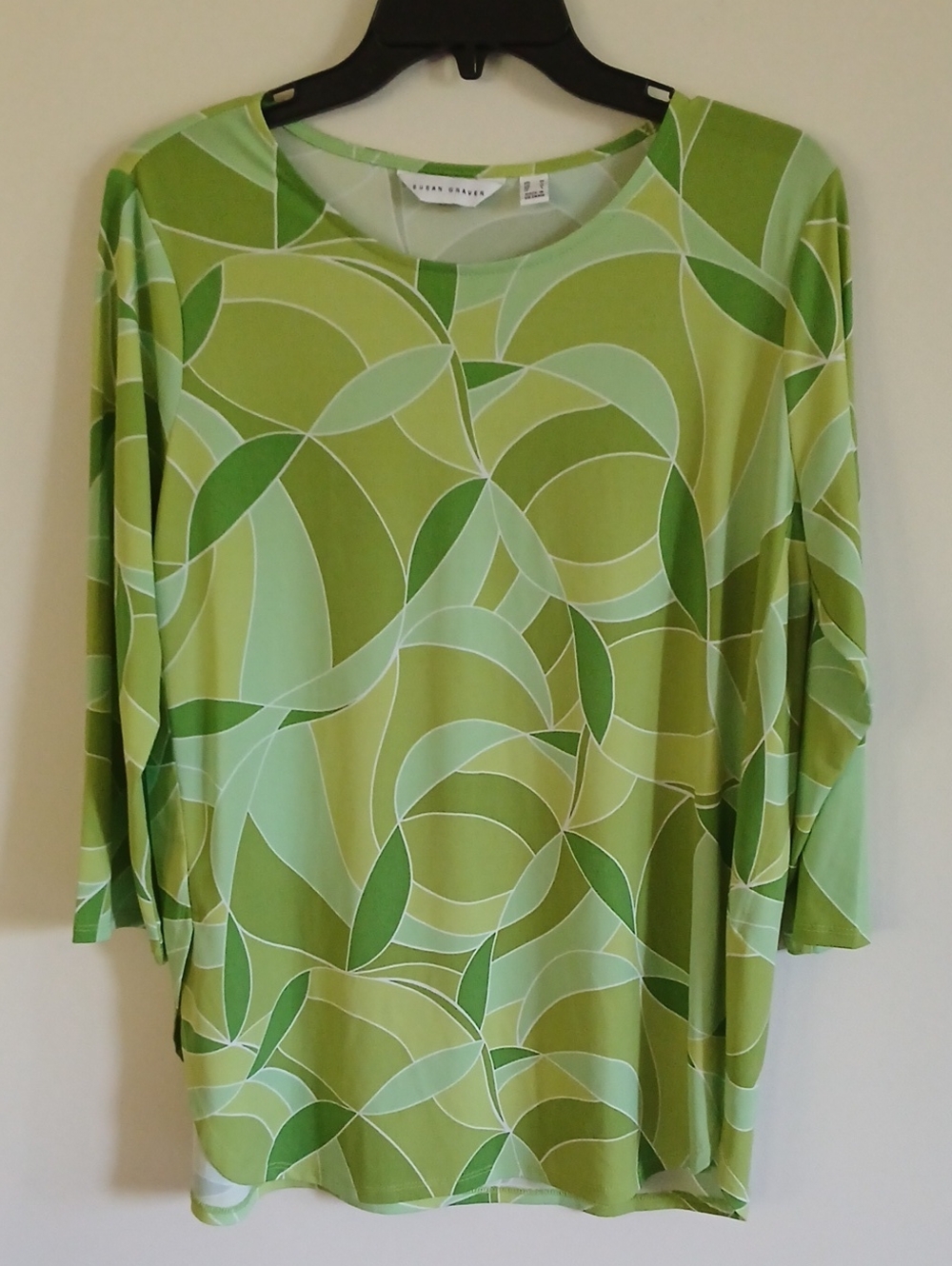 Susan Graver Liquid Knit Geometric Design